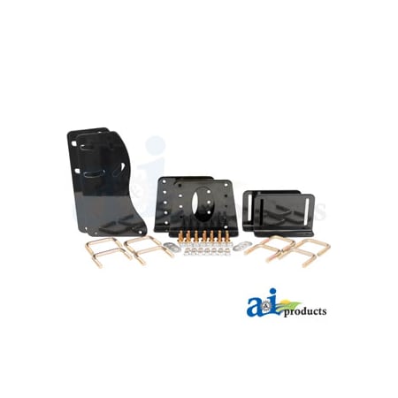 A & I Products Canopy Bracket Kit 10" x10" x2.3" A-C358BK